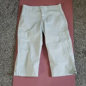 American Eagle Low Rise Cargo Crop Never Worn